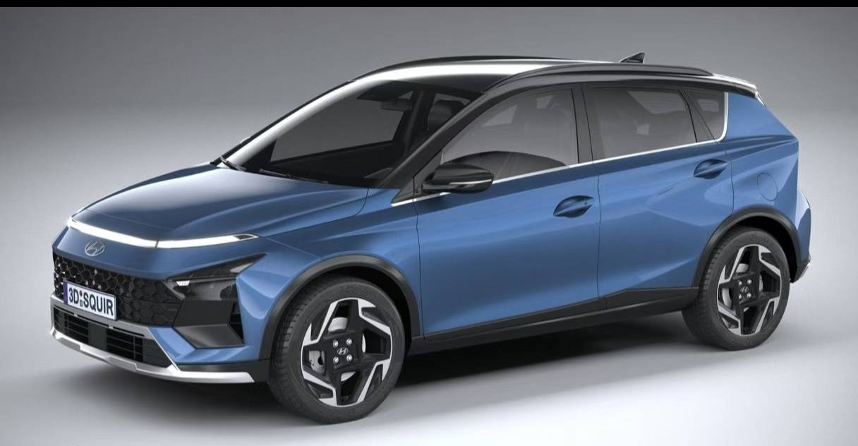 ฝากระโปรงหน้าสำหรับ HYUNDAI BAYON 2023 2024 ฝากระโปรง